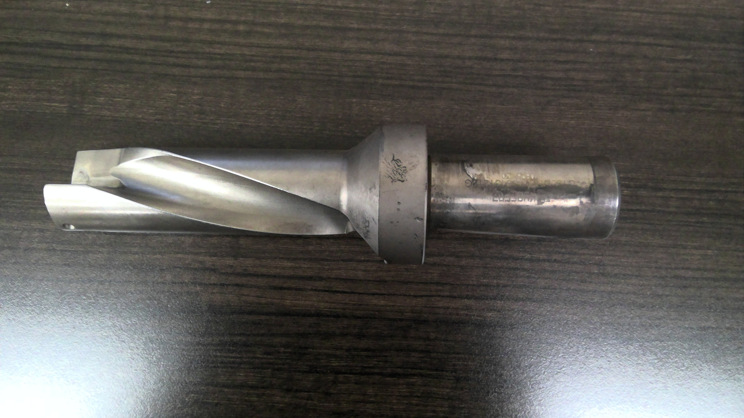 KYOCERA - S125DRZ1438431212G - DRZ Magic Drill 1.4380" Cutting Diameter, 3xD, Coolant-Through Indexable Insert Drill - USED ITEM