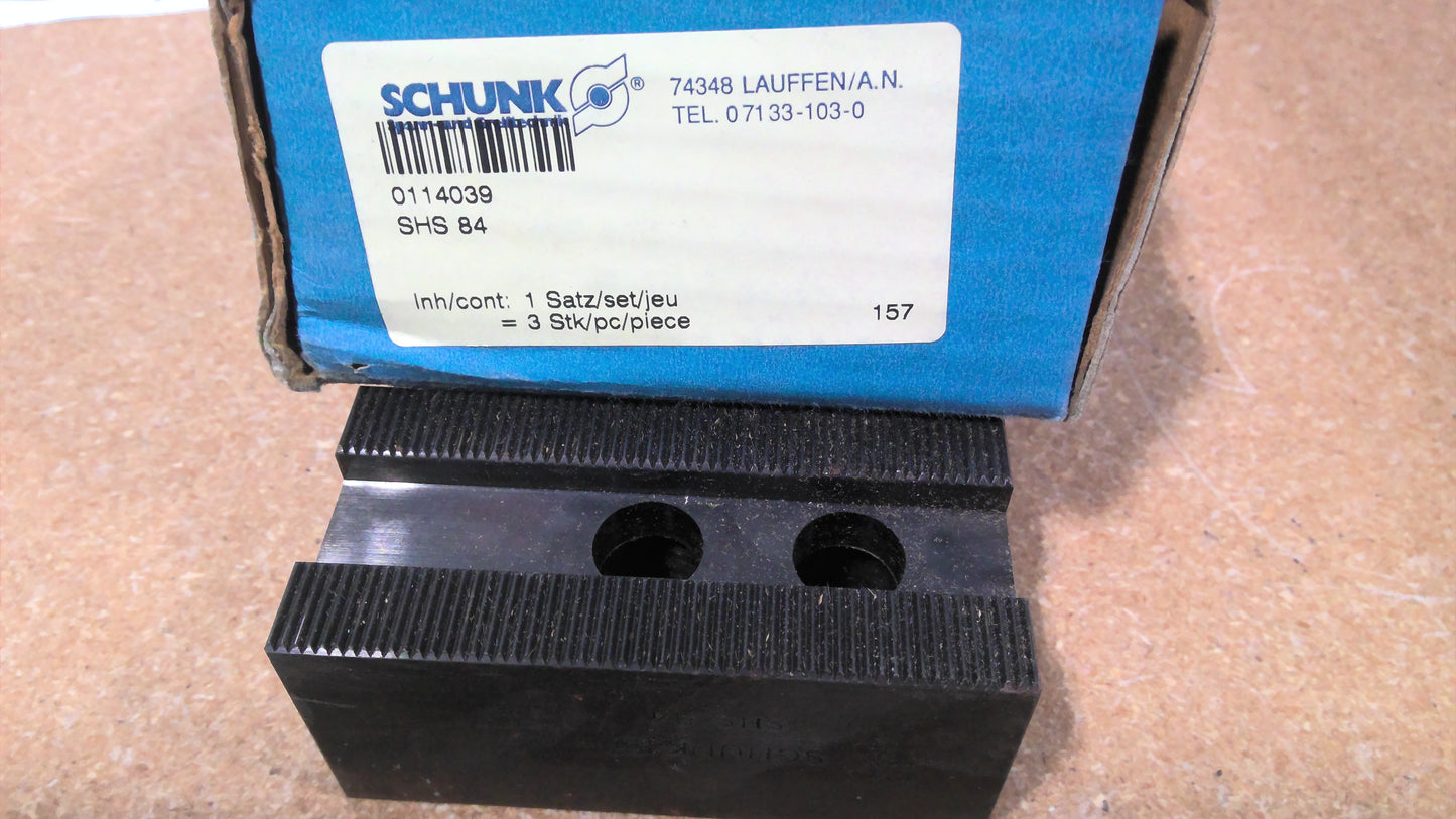 SCHUNK - 114039 - SOFT JAW 8IN 1.5MM X 60DEG SCHUNK SHS 84