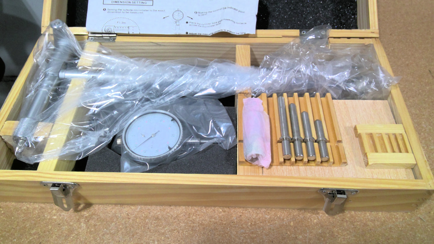 KBC TOOLS AND MACHINERY - 1-812-606 - DIAL BORE GAUGE SET