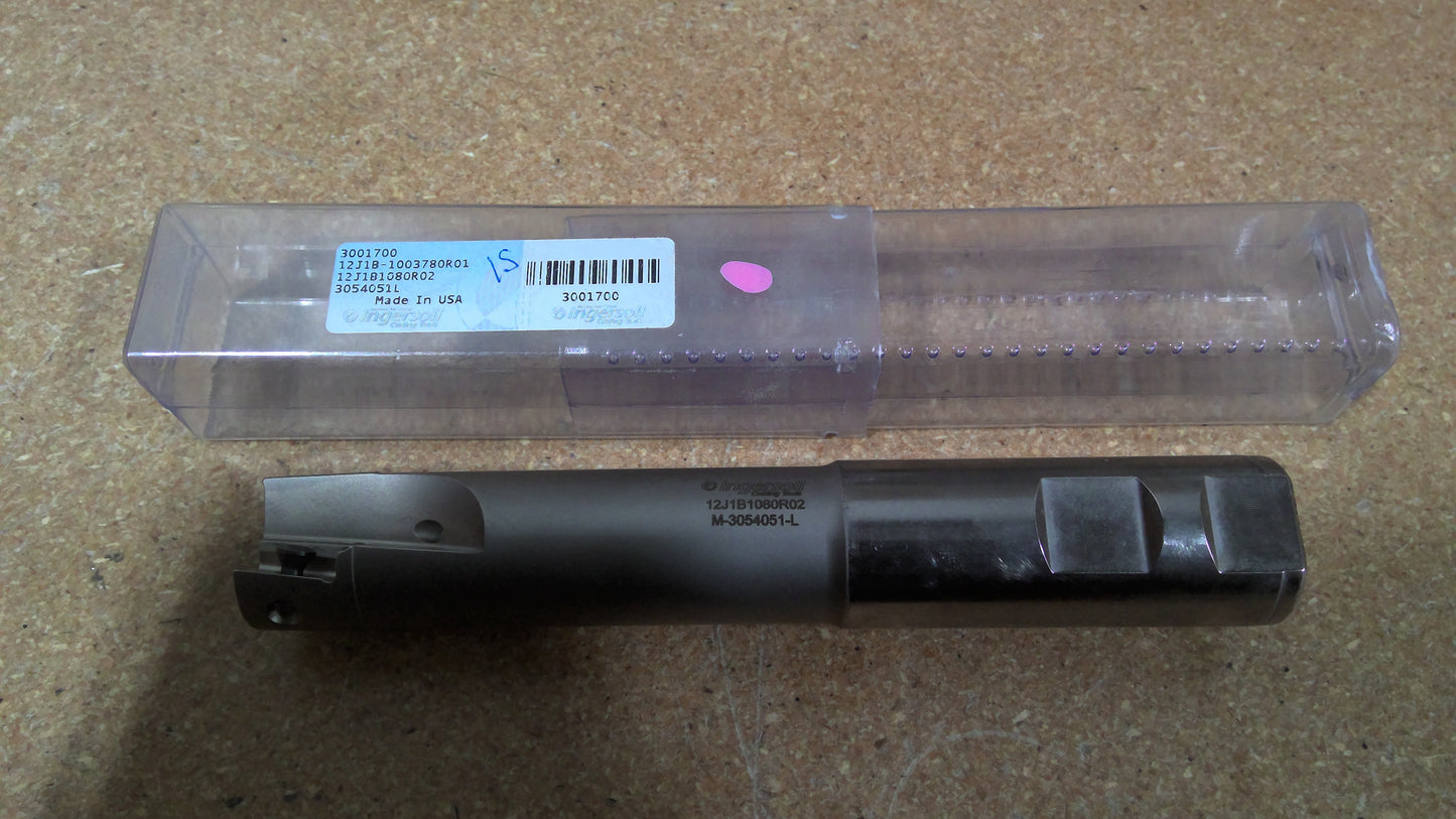 INGERSOLL CUTTING TOOLS - 12J1B-1003780R01 - 1IN INGERSOLL HI POS INDEXABLE END MILL CUTTER