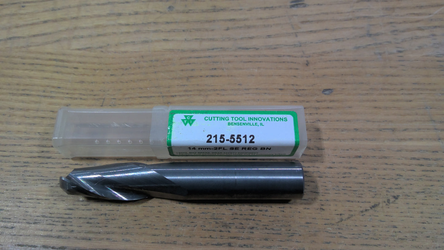 CTI - 14MM 2FL SE METRIC BALL NOSE END MILL