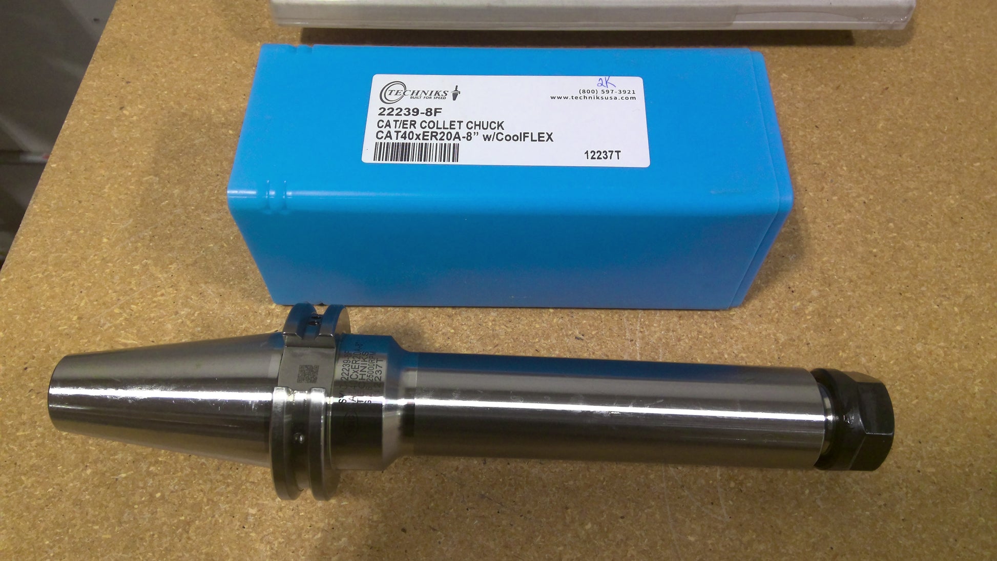 TECHNIKS - 22239-8 - CAT 40 X ER 20-8 COLLET CHUCK