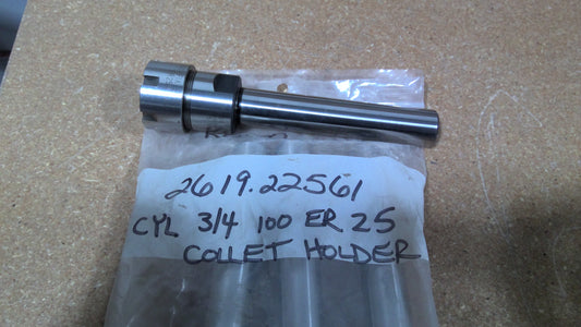 REGO-FIX - 2619.22561 - Collet Chuck: 1.00 to 16.00 mm Capacity, ER25 Collet, Straight Shank