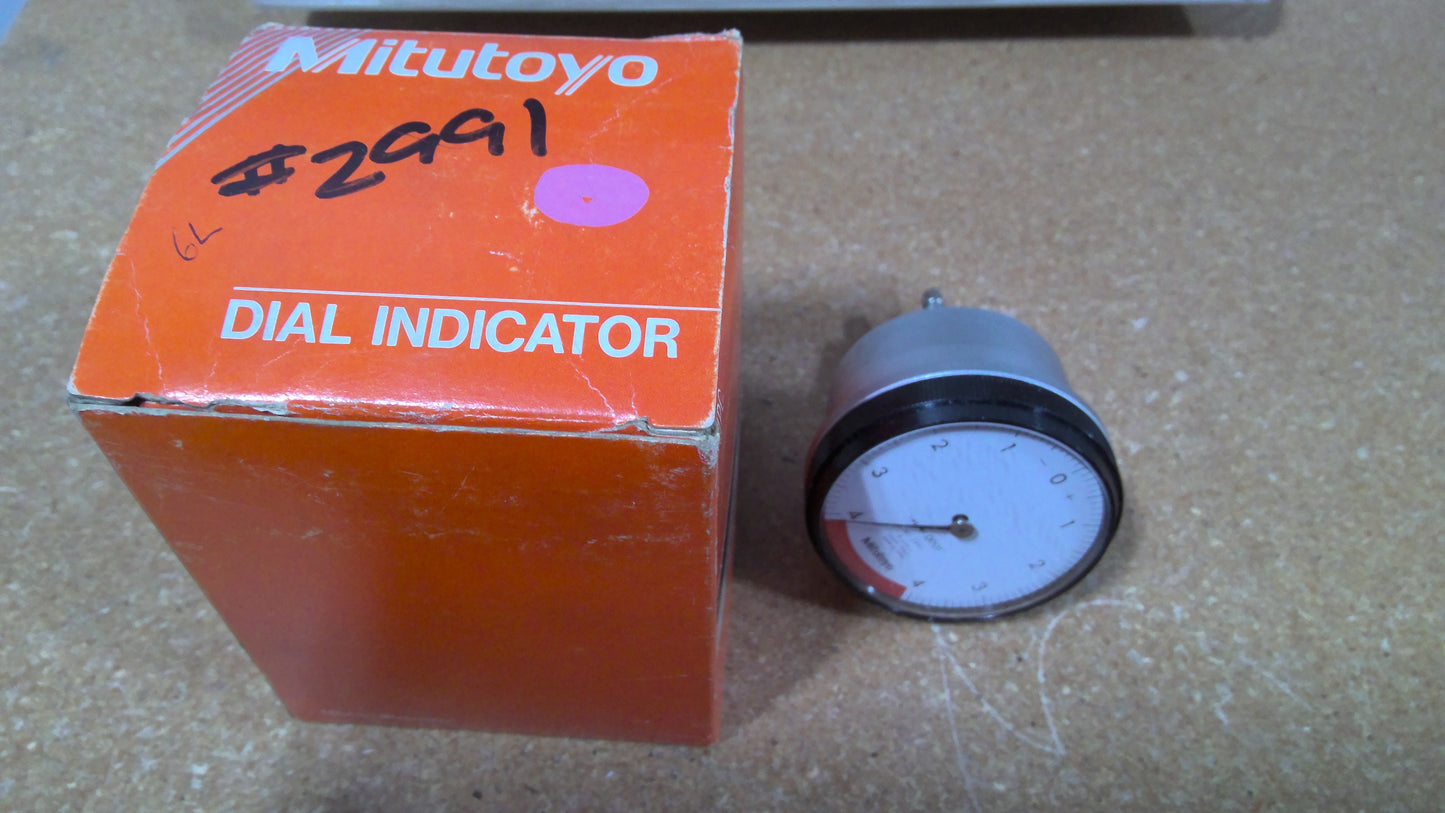 MITUTOYO - 2991 - MITUTOYO DIAL INDICATOR GR.0001 - NEW ITEM- BOX DAMAGED