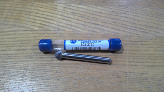 QCT - 808-3750 - CARBIDE BURR SD-3 3/8 BALL SHAPE