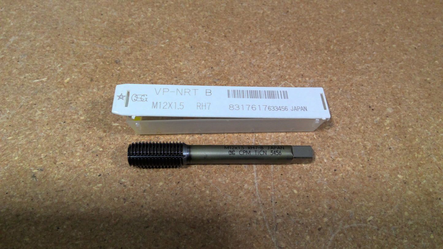 OSG - 8317617 - M12 X 1.5 FORM TAP TICN COATED