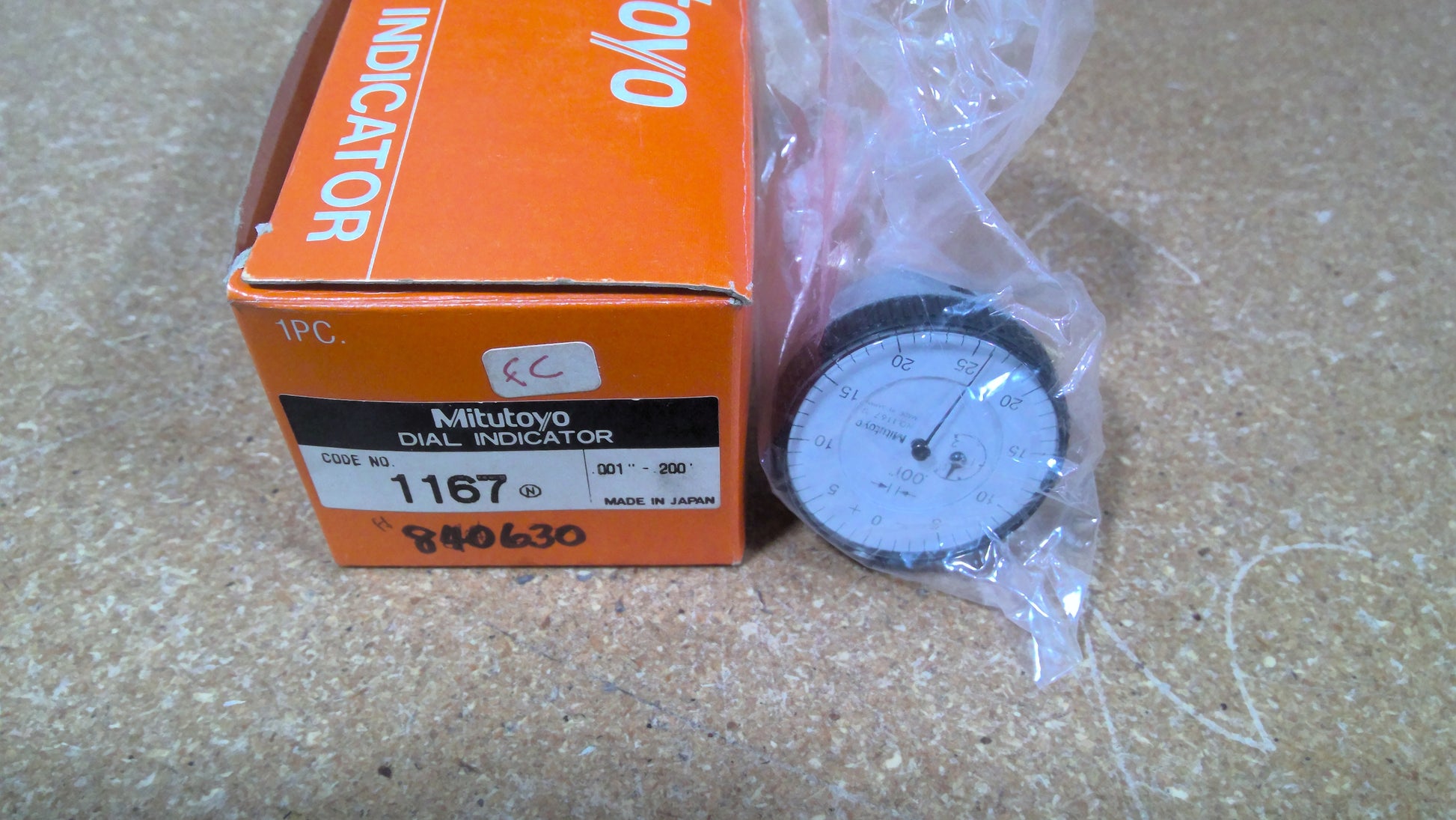 MITUTOYO - 840630 - 1167 DIAL INDICATOR GR.001