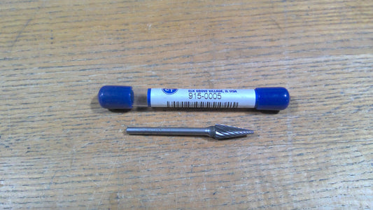 QCT - 915-0005 - CARBIDE BURR SM-1 1/4 POINTED CONE