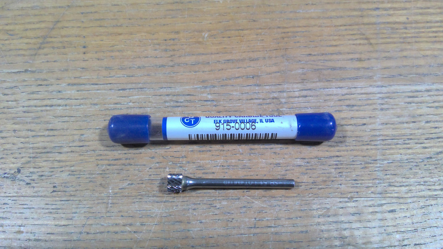 QCT - 915-0006 - CARBIDE BURR SB-51 1/4 MEDIUM RHS