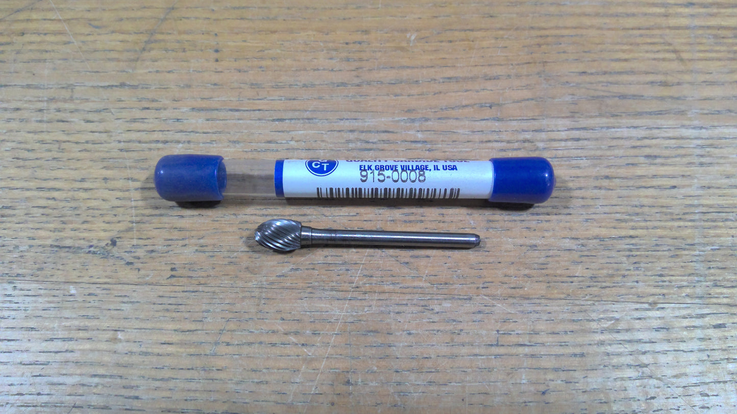 QCT - 915-0008 - CARBIDE BURR SE-51 1/4 MEDIUM RHS