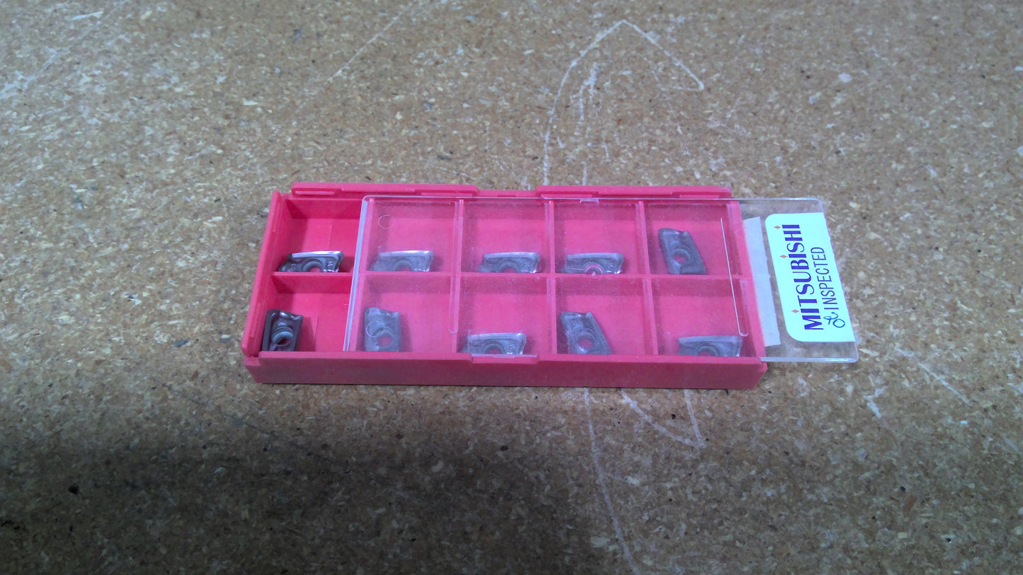 MITSUBISHI - AOMT123608PEER-M VP20RT - CARBIDE INSERTS - PACK OF 10