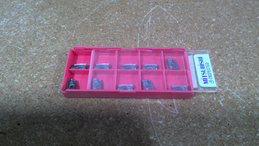 MITSUBISHI - AOMT123608PEER-M VP20RT - CARBIDE INSERTS - PACK OF 10