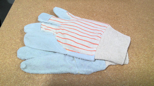 MAGID - AWT20 - SPLIT LEATHER PALM/FULL LEATHER FINGERS GLOVES - BUNDLE OF 12