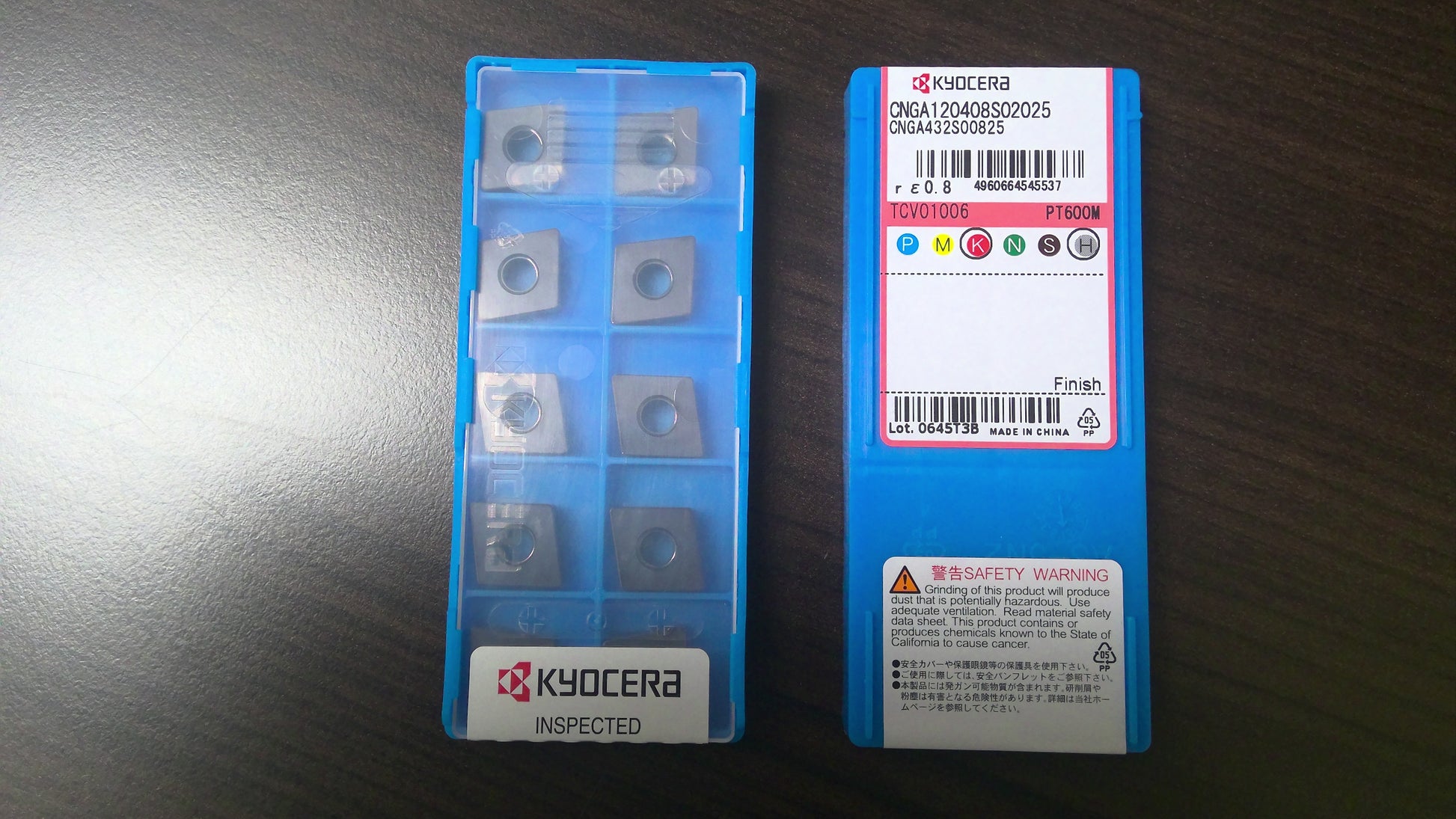 KYOCERA - CNGA433T00825PT600M - CERAMIC INSERTS - PACK OF 10