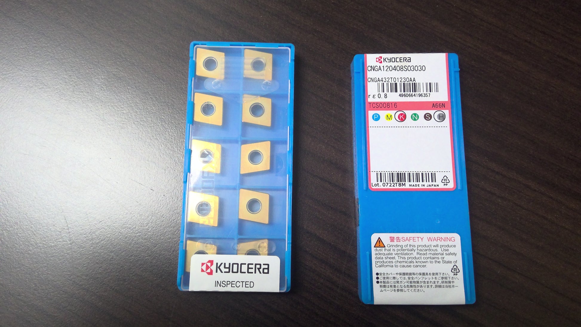 KYOCERA - CNGA432T01230AAA66N - CARBIDE INSERTS - PACK OF 10