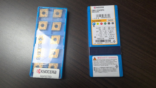 KYOCERA - CNMG432PQCA525 - CARBIDE INSERTS - PACK OF 10