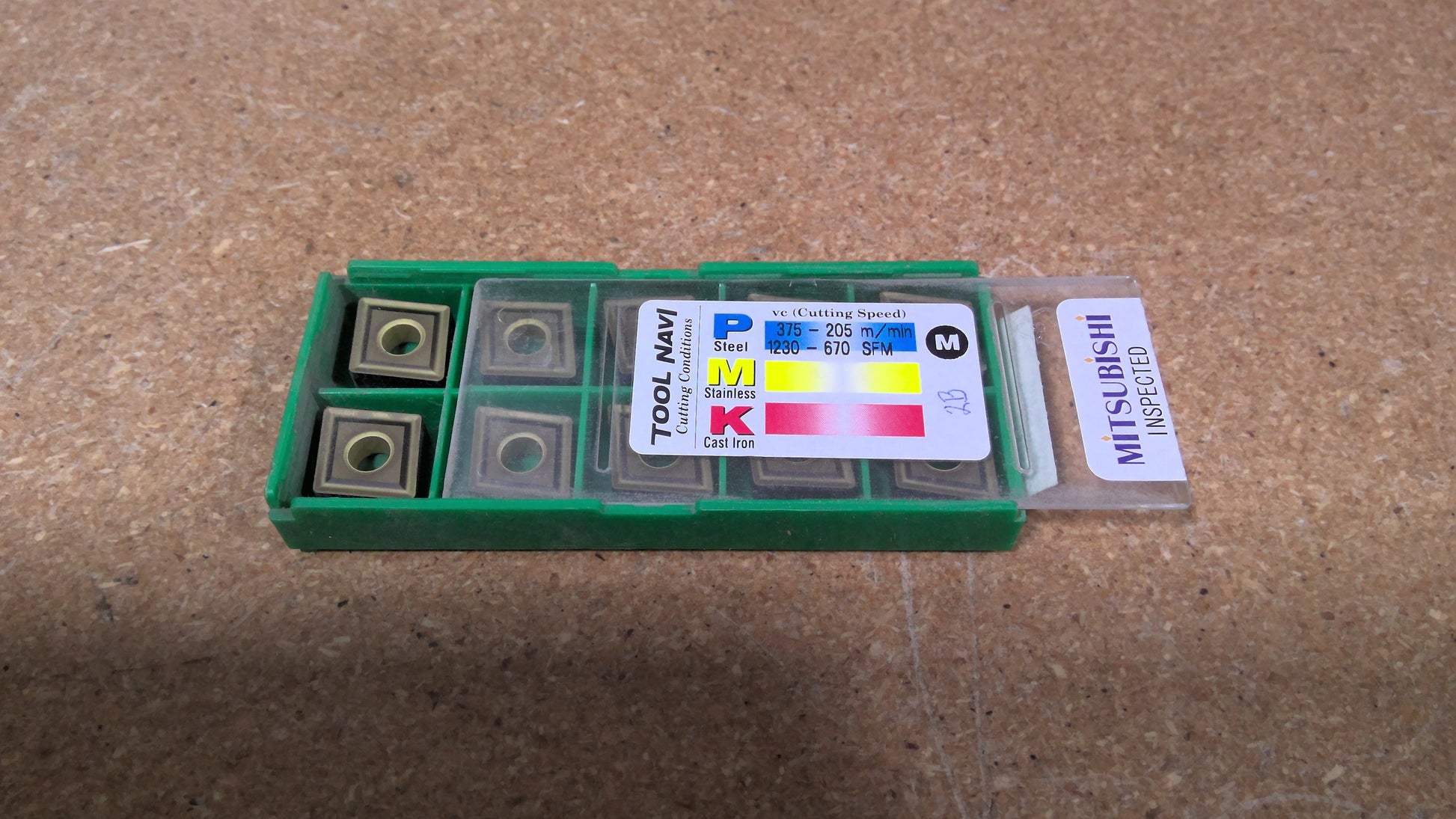 MITSUBISHI - CNMG432UE6105 - CARBIDE INSERT - PACK OF 10