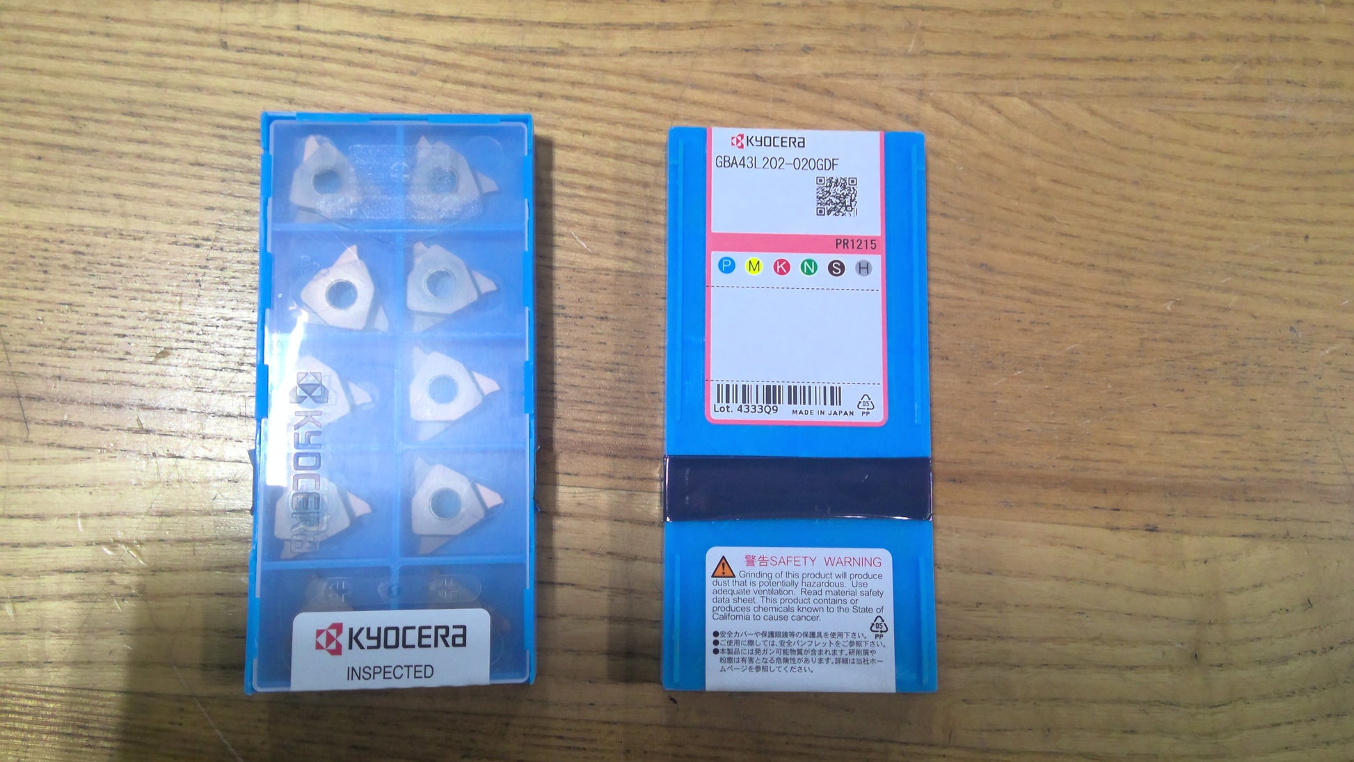 KYOCERA - GBA 43L 202020 PR1215 - CARBIDE INSERTS - PACK OF 10