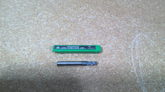 GORILLA MILL - CARBIDE END MILL - GM0500MMRS4030 - RAD 4FL 5MM X 50MM X 10MM LOC - CARBIDE GRINDING CO.