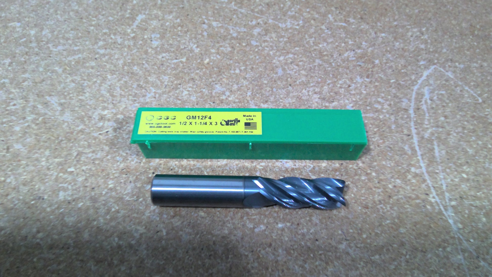 GORILLA MILL - GM12F4 - 4 Flute Gorilla Mill, Square End - ENDMILL