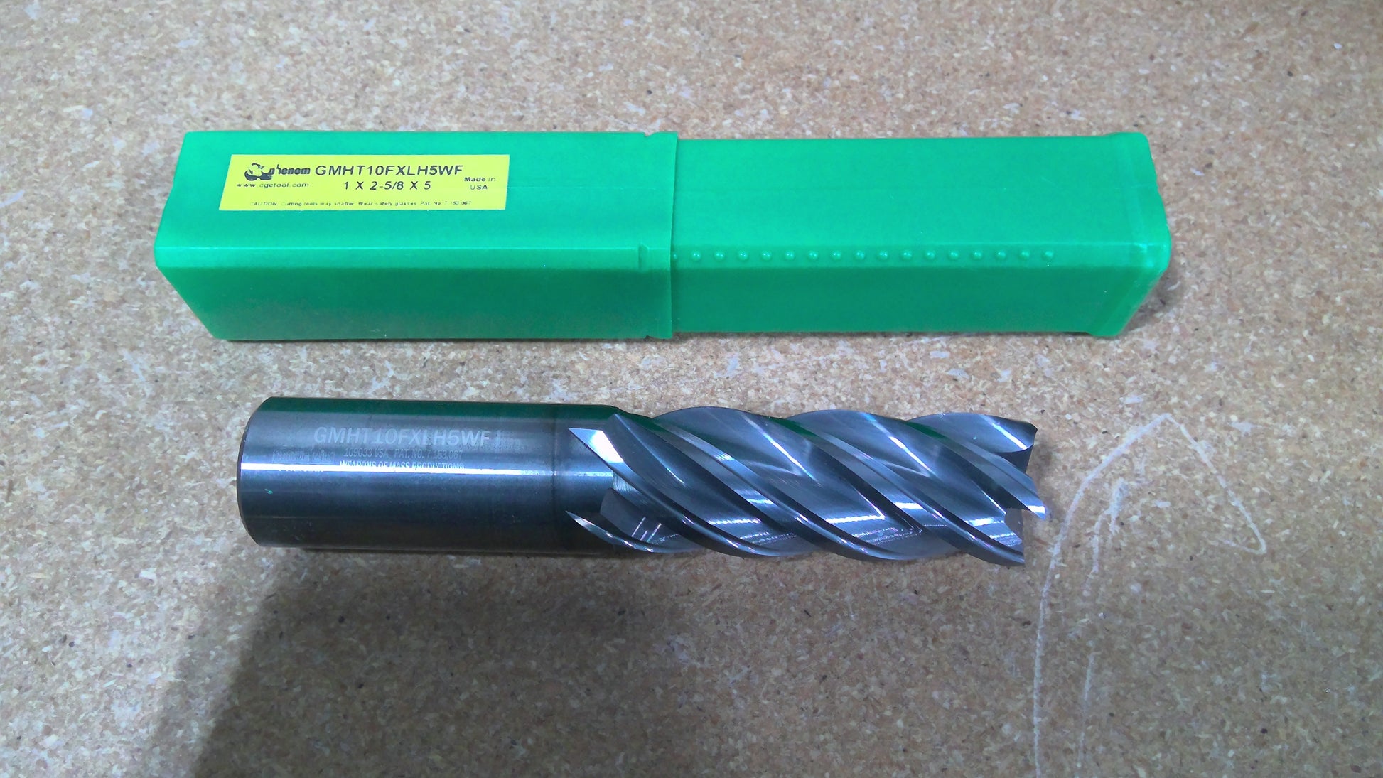 GORILLA MILL - CARBIDE 1IN PHENOM GORILLAMILL 5FL GMS COATED