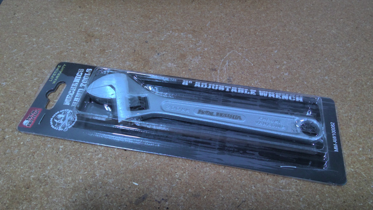 METAL MULISHA - MM-AW100082 - 8" ADJUSTABLE WRENCH