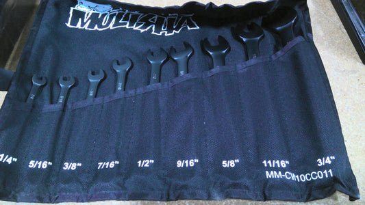 METAL MULISHA - MM-CW10CC011 - SAE 9 PC COMBO WRENCH SET