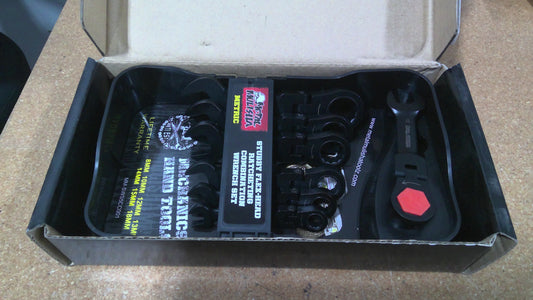 METAL MULISHA - MM-SWS5CC001 - METRIC STUBBY FLEX HEAD RATCHETING COMBO WRENCH SET