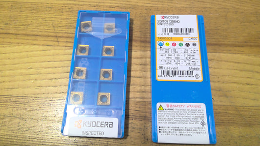 KYOCERA - SCMT3252HQCA530 - CARBIDE TURNING INSERTS - PACK OF 10