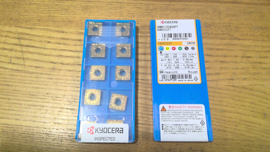 KYOCERA - SNMG432PTCA530 - CARBIDE INSERTS - PACK OF 10