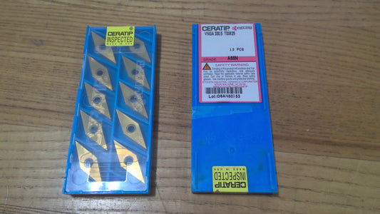 KYOCERA - VNGA3308T00625A66N - CERAMIC INSERTS - PACK OF 10