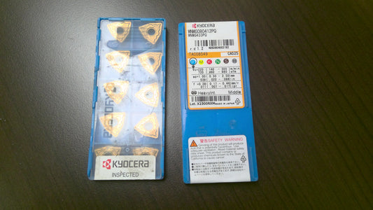 KYOCERA - WNMG433PQCA525 - CARBIDE INSERTS - PACK OF 10